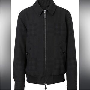 Authentic Burberry check-print Harrington jacket